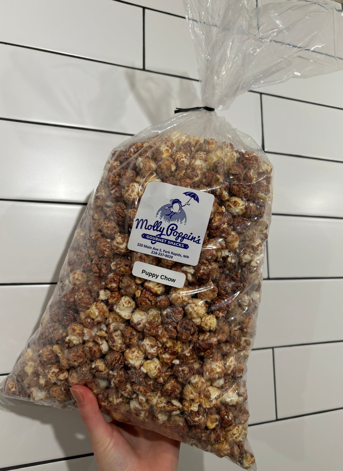 Puppy Chow Popcorn - Party Bag