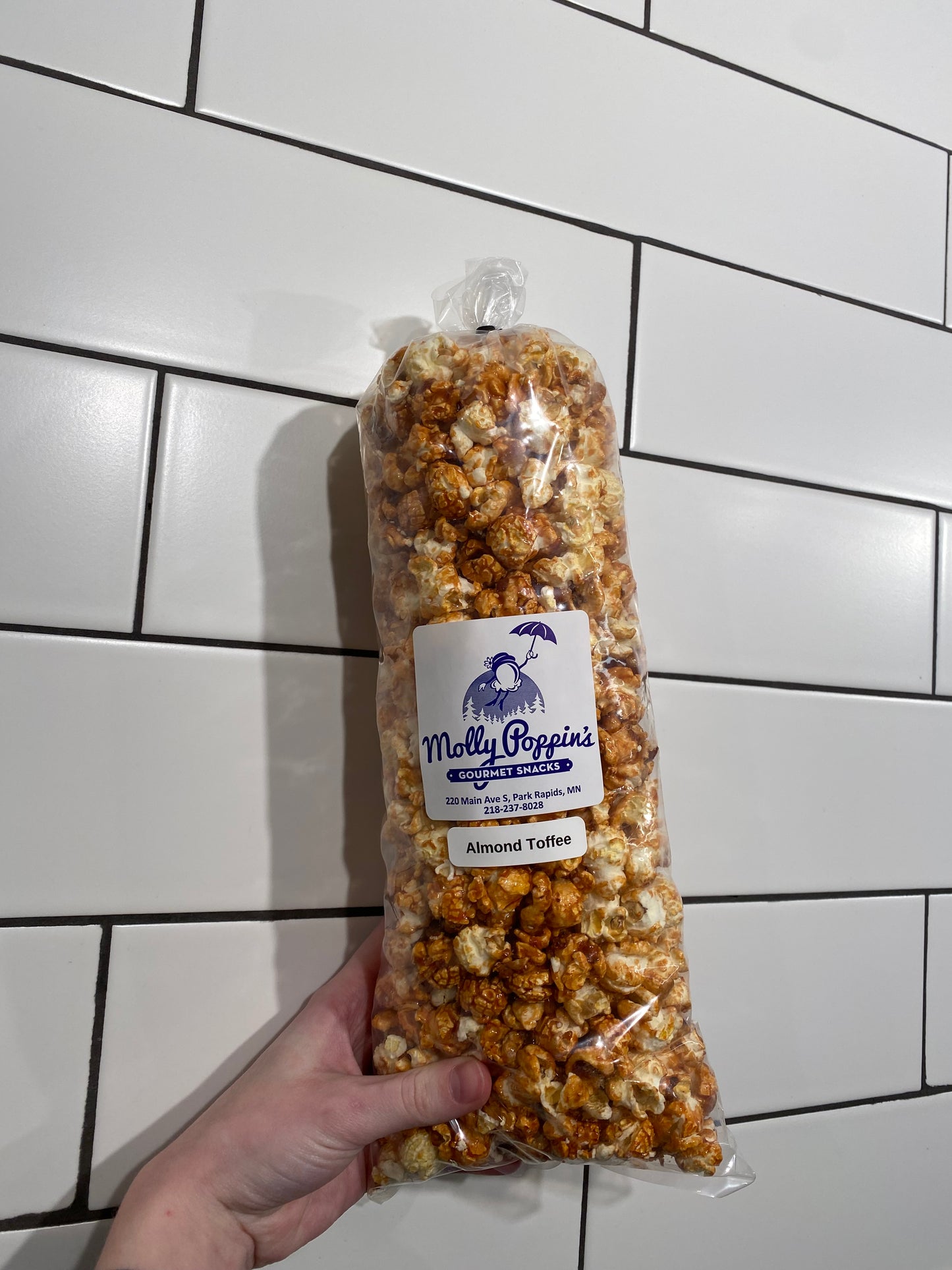 Almond Toffee Popcorn