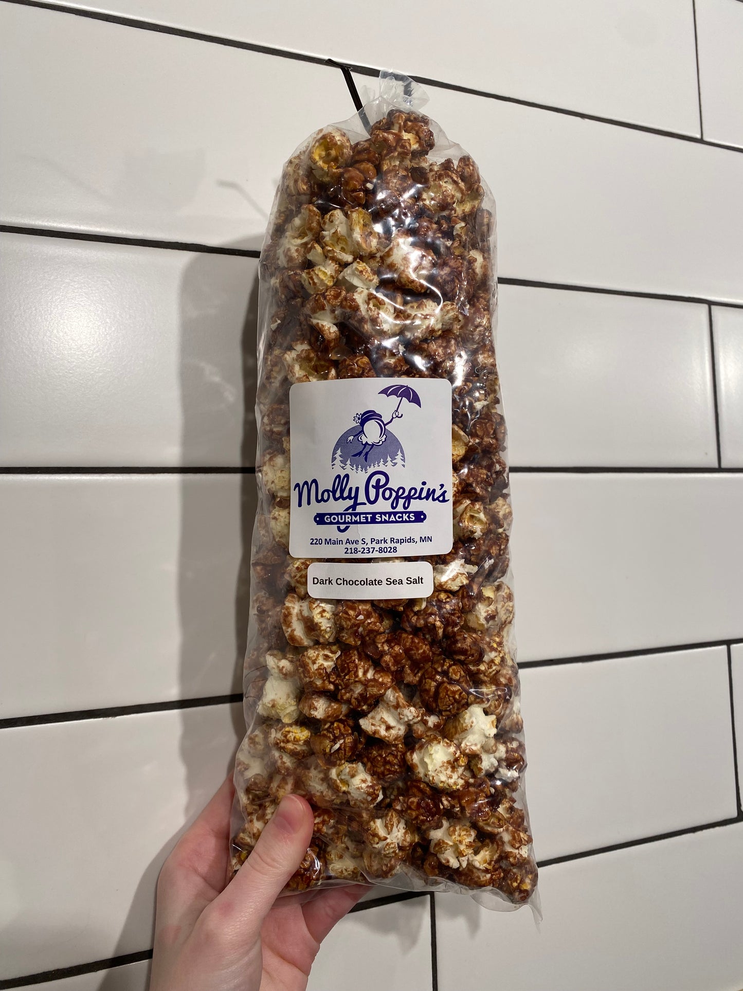 Dark Chocolate Sea Salt Popcorn
