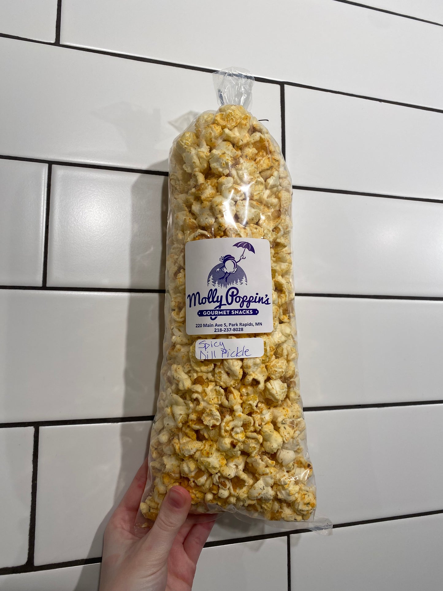 Spicy Dill Pickle Popcorn