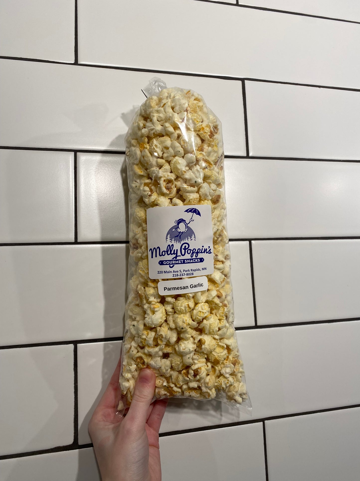 Parmesan Garlic Popcorn