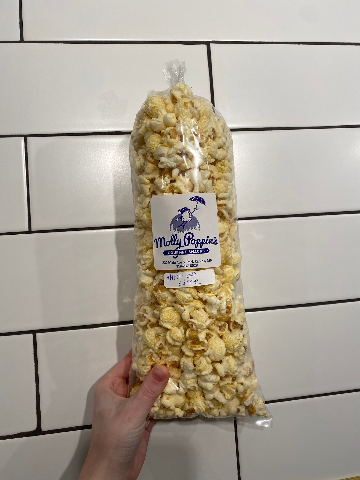 Hint of Lime Popcorn