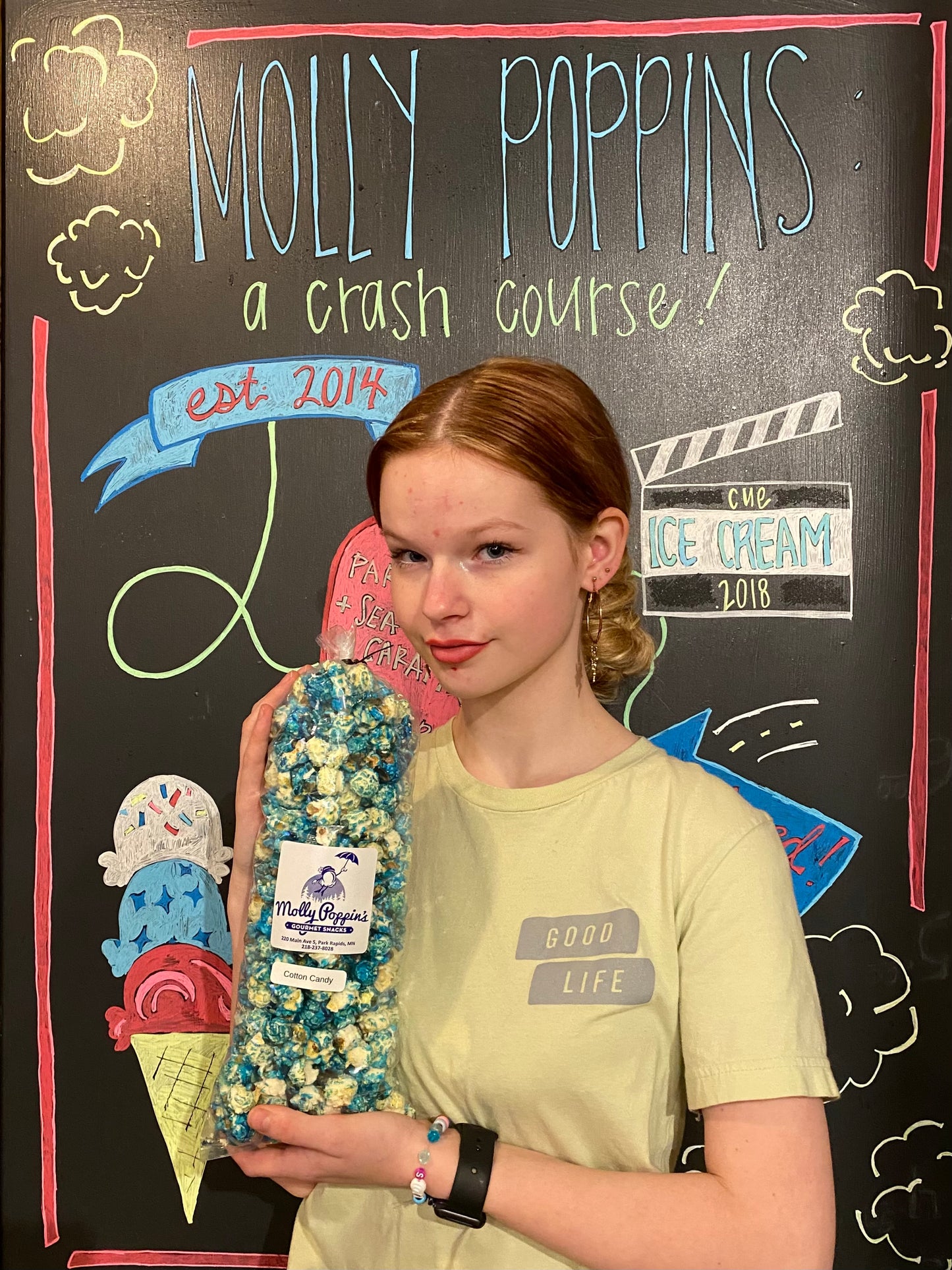 Cotten Candy Popcorn