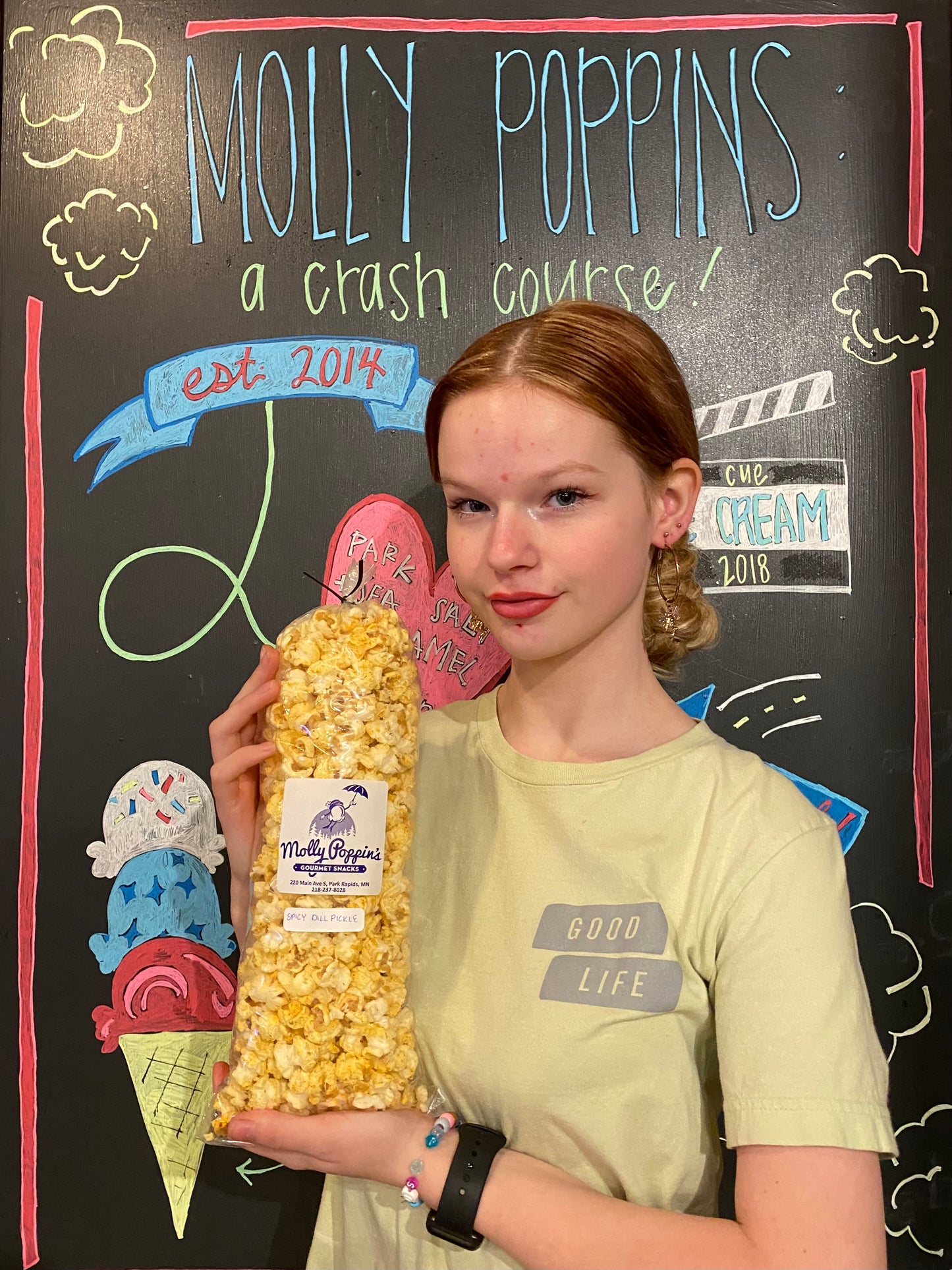 Spicy Dill Pickle Popcorn