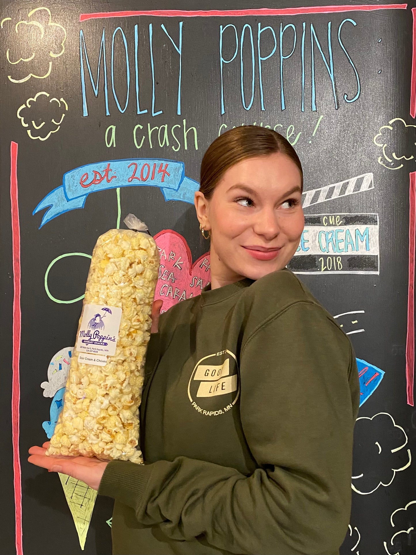 Sour Cream & Chive Popcorn