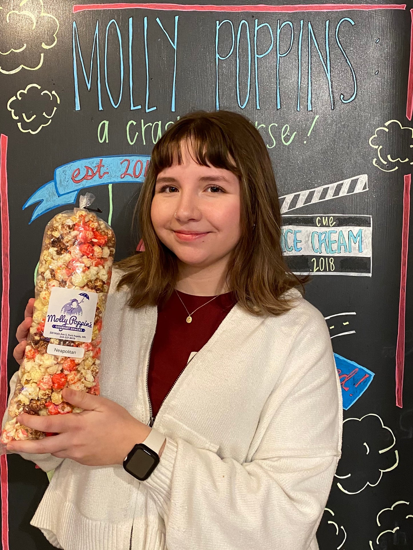 Neapolitan Popcorn